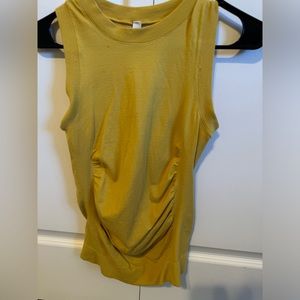 Athleta yellow tank top.